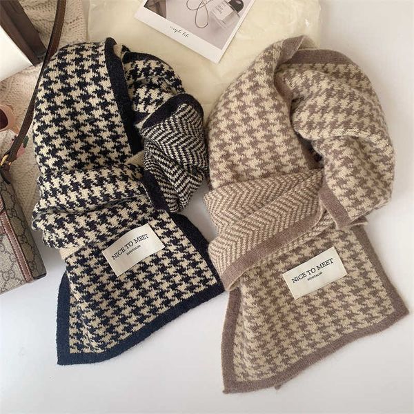 scarves thousand bird shaped female winter cashmere imitation 2022 new korean style versatile student couple knitted warm keeping scarf, Blue;gray
scarves thousand bird shaped female winter cashmere imitation 2022 new korean style versatile student couple knitted warm keeping scarf, Blue;gray