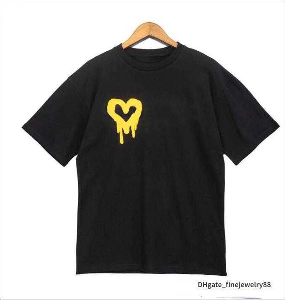 men's t shirt tshirts palm palmangel spray painted alphabet highs quality printed round neck short sleeve loose casual men's and w, White;black
men's t shirt tshirts palm palmangel spray painted alphabet highs quality printed round neck short sleeve loose casual men's and w, White;black