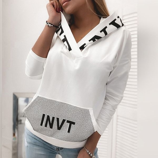 women's hoodies sweatshirts streetwear women letter print sweatshirt autumn casual long sleeve pullover lady winter hooded collar kawa, Black
women's hoodies sweatshirts streetwear women letter print sweatshirt autumn casual long sleeve pullover lady winter hooded collar kawa, Black