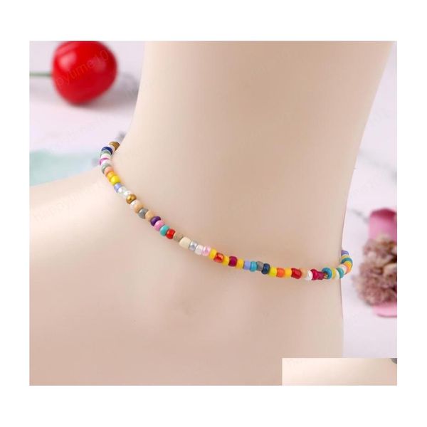 anklets bohemian colorf beads anklets for women girls fashion handmade beach anklet boho beaded foot chains gift drop delivery jewelr dhn1l, Red;blue
anklets bohemian colorf beads anklets for women girls fashion handmade beach anklet boho beaded foot chains gift drop delivery jewelr dhn1l, Red;blue
