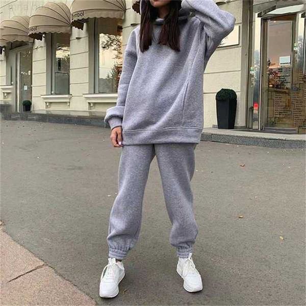 women's tracksuits women elegant solid sets for warm hoodie sweatshirts and long pant fashion two piece ladies lace up sweatshirt suits, Gray
women's tracksuits women elegant solid sets for warm hoodie sweatshirts and long pant fashion two piece ladies lace up sweatshirt suits, Gray