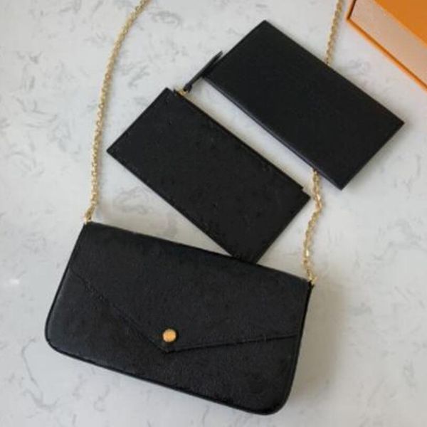 luxury designer woman bag handbag shoulder bags original box purse embossed patterns flowers letters card slot three in one
luxury designer woman bag handbag shoulder bags original box purse embossed patterns flowers letters card slot three in one