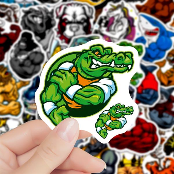 50pcs/pack new muscle animal stickers book lapguitar motorcycle luggage skateboard diy decorative decal
50pcs/pack new muscle animal stickers book lapguitar motorcycle luggage skateboard diy decorative decal