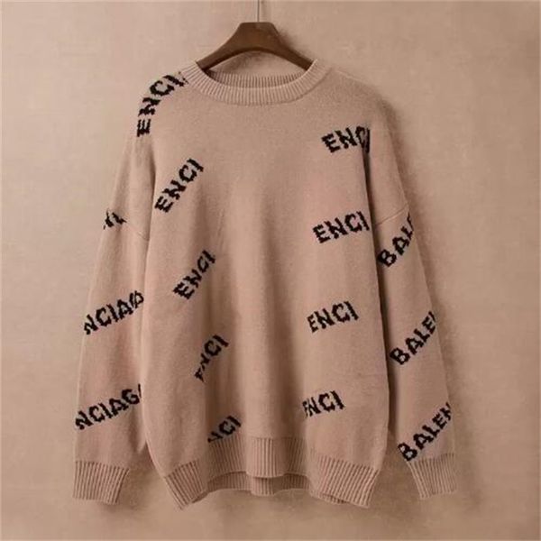 mens designer sweaters retro classic luxury sweatshirt men letter round neck comfortable jumper fashion cardigan for men, White;black
mens designer sweaters retro classic luxury sweatshirt men letter round neck comfortable jumper fashion cardigan for men, White;black