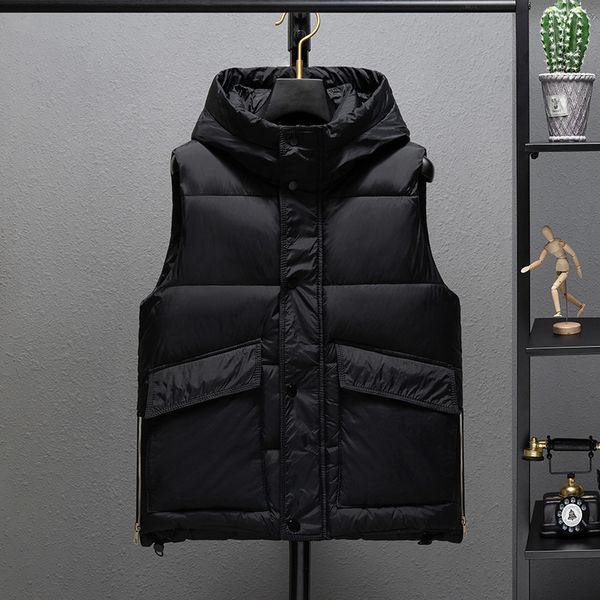 men's vests 3659 black green hooded vest coat men slim zipper sleeveless jacket warm bodywarmer sleeveless jacket pockets vest waistcoa, Black;white
men's vests 3659 black green hooded vest coat men slim zipper sleeveless jacket warm bodywarmer sleeveless jacket pockets vest waistcoa, Black;white