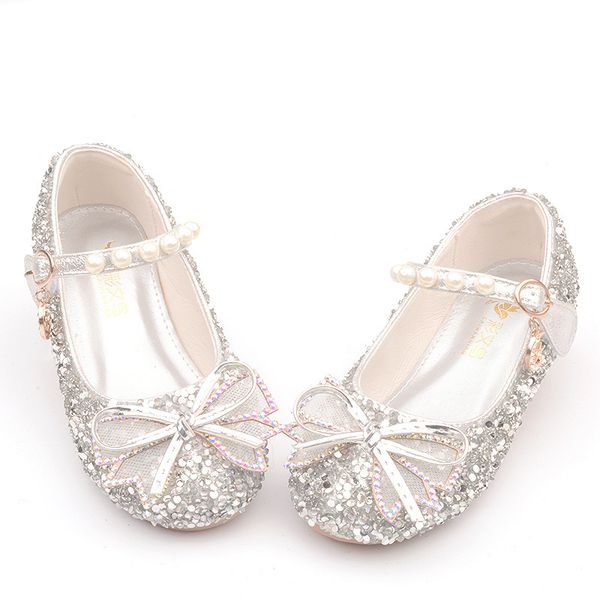 children's shoes shiny sequins spring and autumn girls' diamond soft sole low heel princess shoes pearls tide flower gilrs' k, Black
children's shoes shiny sequins spring and autumn girls' diamond soft sole low heel princess shoes pearls tide flower gilrs' k, Black