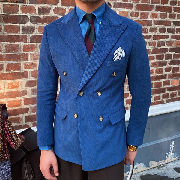men's suits blazers autumn winter italian corduroy men blazer homme luxe slim fit double breasted groom suit jacket wedding dinner prom, White;black
men's suits blazers autumn winter italian corduroy men blazer homme luxe slim fit double breasted groom suit jacket wedding dinner prom, White;black