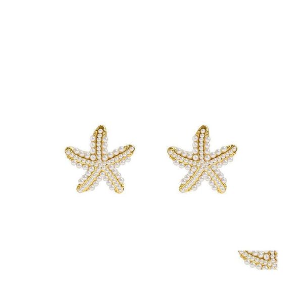 stud fashion jewelry s925 sier earrings faux pearl beads starfish stud earring drop delivery dh6uv, Golden;silver
stud fashion jewelry s925 sier earrings faux pearl beads starfish stud earring drop delivery dh6uv, Golden;silver