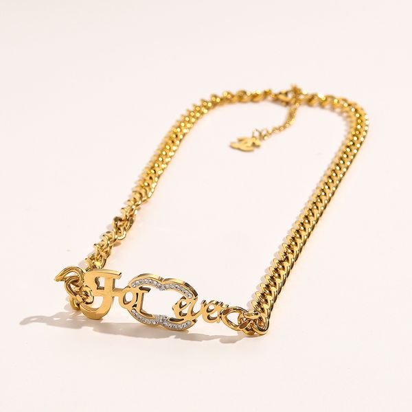 stamp necklaces luxury fashion choker necklace designer gold plated alloy letter pendant necklaces for women wedding jewelry c2, Silver
stamp necklaces luxury fashion choker necklace designer gold plated alloy letter pendant necklaces for women wedding jewelry c2, Silver