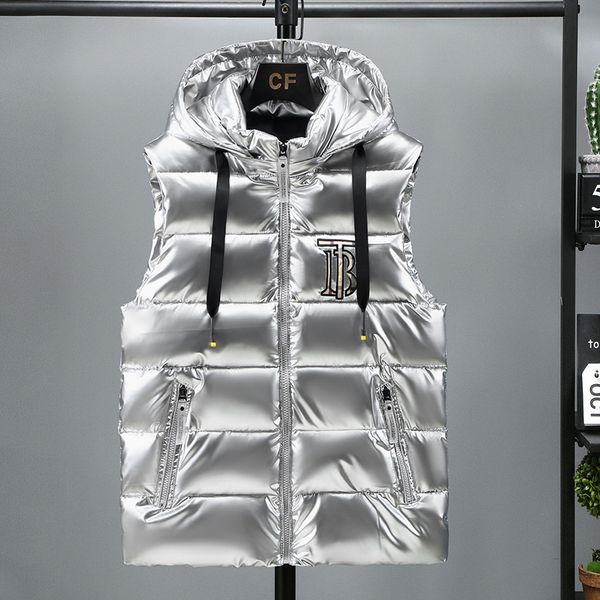 men's vests 3649 silver black casual vest waistcoat for men sleeveless jacket slim warm vest jacket plus size6xl down cotton vest outer, Black;white
men's vests 3649 silver black casual vest waistcoat for men sleeveless jacket slim warm vest jacket plus size6xl down cotton vest outer, Black;white