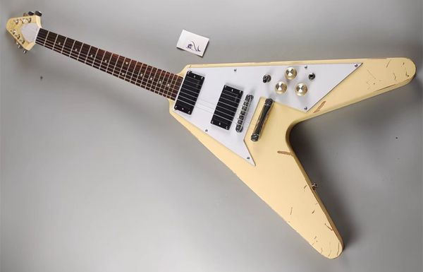 2022electric guitar in stock old style mahogany body james hetfield flying v fuk it you will get what see quality guitar
2022electric guitar in stock old style mahogany body james hetfield flying v fuk it you will get what see quality guitar