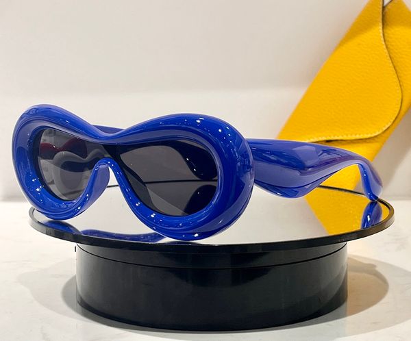 blue grey oval chunky sunglasses for women men designer sunglasses fashion sunnies shades uv400 eyewear with box, White;black
blue grey oval chunky sunglasses for women men designer sunglasses fashion sunnies shades uv400 eyewear with box, White;black