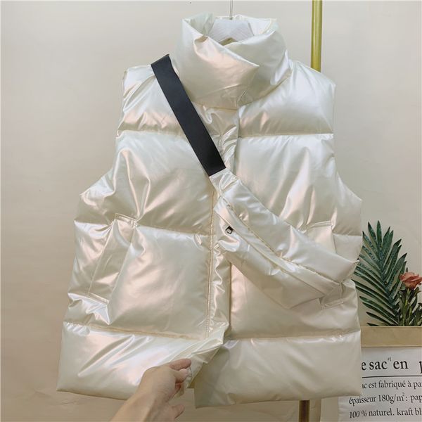women's vests glossy waterproof hooded vest women's lightweight hooded down vest with standup collar and side pockets with bag 221, Black;white
women's vests glossy waterproof hooded vest women's lightweight hooded down vest with standup collar and side pockets with bag 221, Black;white