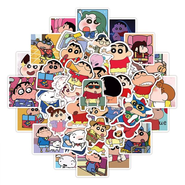 50pcs crayon shin-chan sticker nohara shiro vinyl stickers book lapguitar motorcycle luggage skateboard diy decorative decal
50pcs crayon shin-chan sticker nohara shiro vinyl stickers book lapguitar motorcycle luggage skateboard diy decorative decal