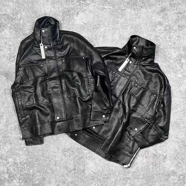 men's jackets heavy product arnodefrance leather motorcycle zipper coat multi pocket functional jacket leather men jackets t221130, Black;brown
men's jackets heavy product arnodefrance leather motorcycle zipper coat multi pocket functional jacket leather men jackets t221130, Black;brown