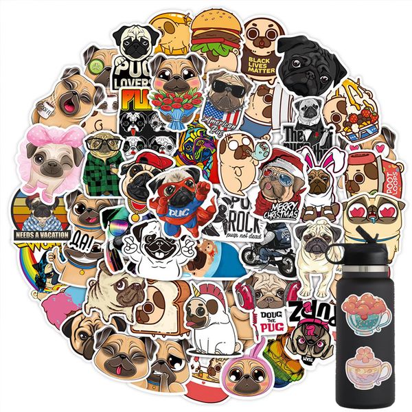 50pcs cartoon dog expression pack sticker pug graffiti stickers book lapguitar motorcycle luggage skateboard diy decorative decal
50pcs cartoon dog expression pack sticker pug graffiti stickers book lapguitar motorcycle luggage skateboard diy decorative decal