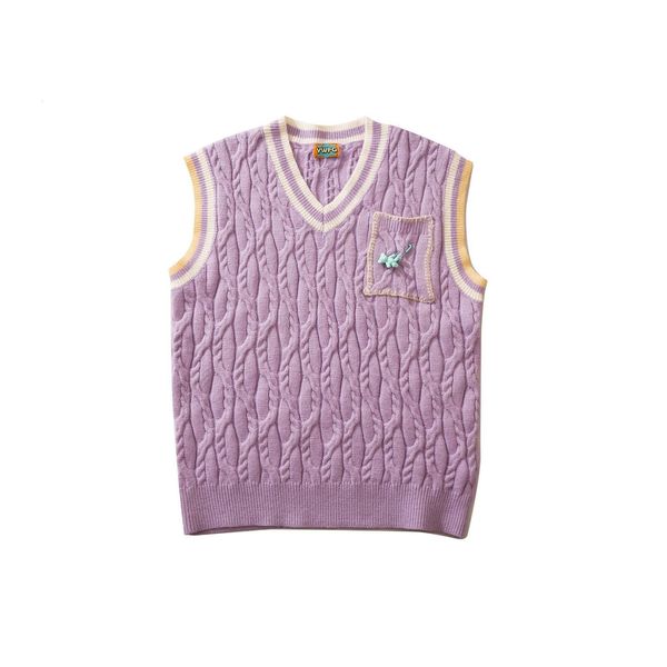 women's vests autumn winter sweater vest women twist jacquard sweet bear pendant vneck knitted sweater casual loose oversized knitwear, Black;white
women's vests autumn winter sweater vest women twist jacquard sweet bear pendant vneck knitted sweater casual loose oversized knitwear, Black;white