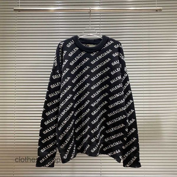 men sweaters designer hoodies bbalencigass sweater autumn and winter 2022 new knitted sweater men's and women's crew letter f9se, White;black
men sweaters designer hoodies bbalencigass sweater autumn and winter 2022 new knitted sweater men's and women's crew letter f9se, White;black