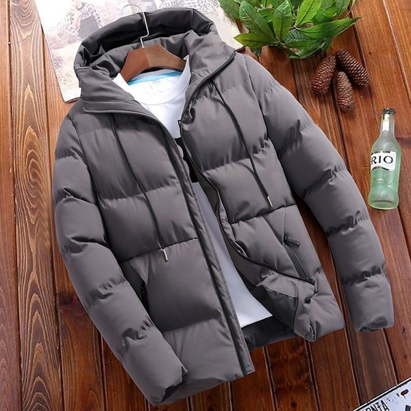 men's down parkas autumn coats men cotton padded jacket fashion clothing warm hooded coats streetwear solid color puffer jacket brand 2, Black
men's down parkas autumn coats men cotton padded jacket fashion clothing warm hooded coats streetwear solid color puffer jacket brand 2, Black