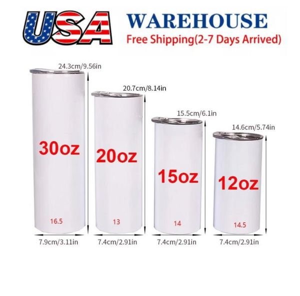 12/15/20/30 oz sublimation tumblers with straws lid stainless steel double wall vacuum insulated cups travel mug gift for men and women whit
12/15/20/30 oz sublimation tumblers with straws lid stainless steel double wall vacuum insulated cups travel mug gift for men and women whit