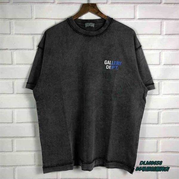 gradual american fashion brand gallerysdepts change letter printing wash used couple loose cotton short sleeve t-shirt, White;black
gradual american fashion brand gallerysdepts change letter printing wash used couple loose cotton short sleeve t-shirt, White;black