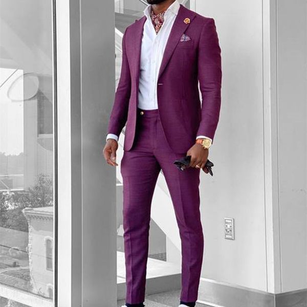 men's suits blazers 2 pieces slim fit suit lapel tuxedos groom wedding black purple blazer business formal classic costume homme 221201, White;black
men's suits blazers 2 pieces slim fit suit lapel tuxedos groom wedding black purple blazer business formal classic costume homme 221201, White;black