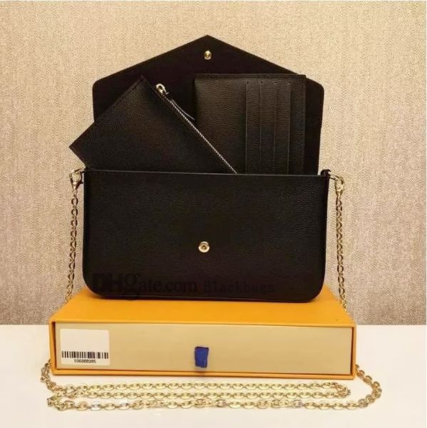 5a lady clutch crossbody felicie pochette m61276 shoulder bags handbags designer bags wallets 3 in 1 ladies flap bag high gold chain
5a lady clutch crossbody felicie pochette m61276 shoulder bags handbags designer bags wallets 3 in 1 ladies flap bag high gold chain