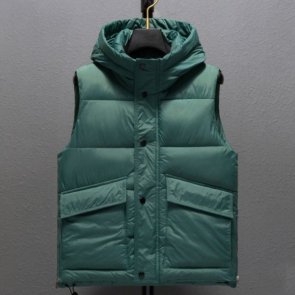 men's vests autumn winter men's cotton padded vest hooded zipper warm stand collar sleeveless jackets casual men's winter coa, Black;white
men's vests autumn winter men's cotton padded vest hooded zipper warm stand collar sleeveless jackets casual men's winter coa, Black;white