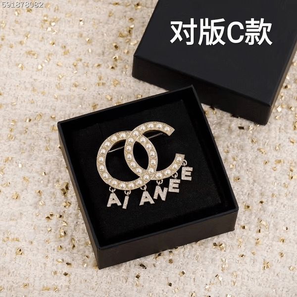 brand designer high sense brooch temperament brooch pearl anti fade suit clothing accessories party wedding gifts, Gray
brand designer high sense brooch temperament brooch pearl anti fade suit clothing accessories party wedding gifts, Gray