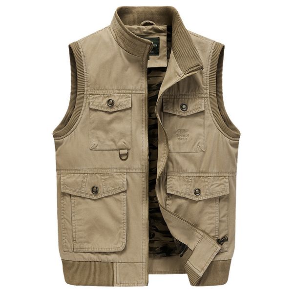 men's vests brand sleeveless jacket men vest coat chalecos para hombre cotton multipocket military vest gilet homme chaleco hombre m4xl, Black;white
men's vests brand sleeveless jacket men vest coat chalecos para hombre cotton multipocket military vest gilet homme chaleco hombre m4xl, Black;white