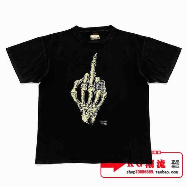 gary mens t-shirts dept gallerydept skeleton hand bone print wash men's and women's short sleeve casual loose round neck couple t-, White;black
gary mens t-shirts dept gallerydept skeleton hand bone print wash men's and women's short sleeve casual loose round neck couple t-, White;black