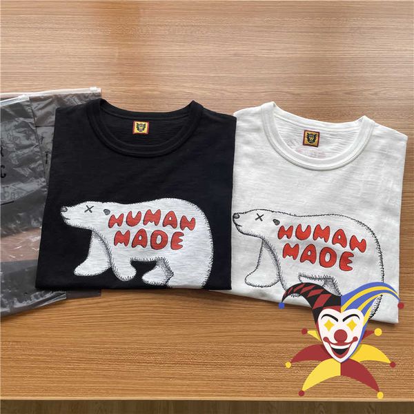 men's t-shirts polar bear human made t-shirt men women 1 1 human made tee oversized t shirt t221202, White;black
men's t-shirts polar bear human made t-shirt men women 1 1 human made tee oversized t shirt t221202, White;black