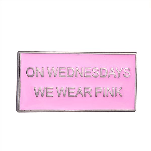 on wednesdays we wear pink pin cute anime movies games hard enamel pins collect metal cartoon brooch, Blue
on wednesdays we wear pink pin cute anime movies games hard enamel pins collect metal cartoon brooch, Blue
