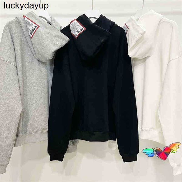 men's hoodies designer sweatshirts vtm men women patch hoodie pullovers fashion loose streetwear hoodie, Black
men's hoodies designer sweatshirts vtm men women patch hoodie pullovers fashion loose streetwear hoodie, Black