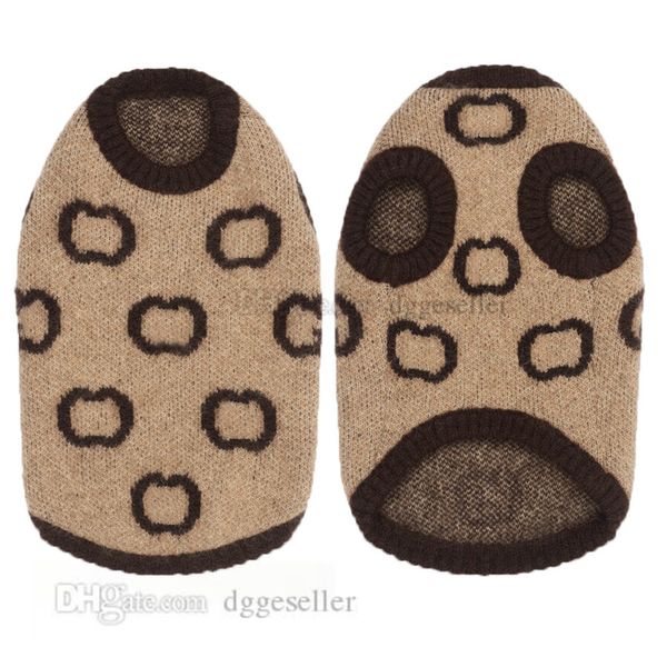 Designer Dog Clothes Brands Dog Apparel with Classic Jacquard Letter Pattern Thermal Knitwear Pullover Warm Pet Sweaters Winter Coats for Small Dogs Boys Girls A451, Brown
Designer Dog Clothes Brands Dog Apparel with Classic Jacquard Letter Pattern Thermal Knitwear Pullover Warm Pet Sweaters Winter Coats for Small Dogs Boys Girls A451, Brown