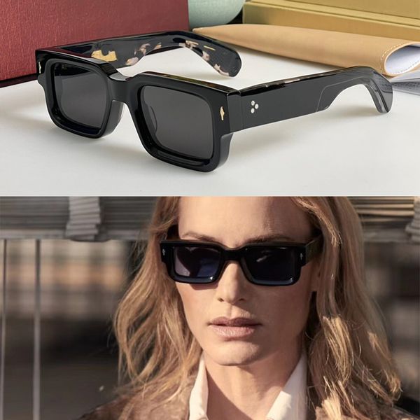 Acetate Rectangular Womens Thick Sheet Sunglasses Female Designer Three points rivet sign Sunglasses Square Plate Frame Legs Simple Fashion Style Glasses with box
Acetate Rectangular Womens Thick Sheet Sunglasses Female Designer Three points rivet sign Sunglasses Square Plate Frame Legs Simple Fashion Style Glasses with box