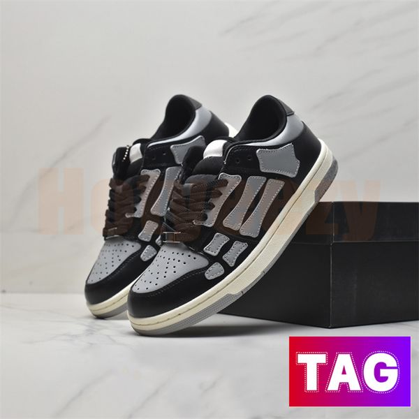 skel-casual shoes skel low genuine leather sneaker designer mens spring shoe leather bones skeleton applique upper low-cut runner men womens, Black
skel-casual shoes skel low genuine leather sneaker designer mens spring shoe leather bones skeleton applique upper low-cut runner men womens, Black