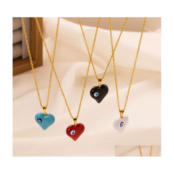 pendant necklaces fashion jewelry blue eyes love heart pendant necklace evil eye choker necklaces drop delivery pendants dhyrn, Silver
pendant necklaces fashion jewelry blue eyes love heart pendant necklace evil eye choker necklaces drop delivery pendants dhyrn, Silver