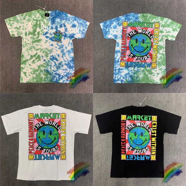 men's t-shirts tie dye smiley peace t-shirt men women 1 1 the world is yours t shirt tee t221202, White;black
men's t-shirts tie dye smiley peace t-shirt men women 1 1 the world is yours t shirt tee t221202, White;black