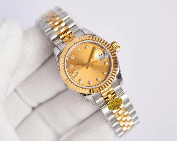 women's watch fully automatic mechanical movement stainless steel case simple and versatile style suitable for all kinds of clothes, Slivery;brown
women's watch fully automatic mechanical movement stainless steel case simple and versatile style suitable for all kinds of clothes, Slivery;brown