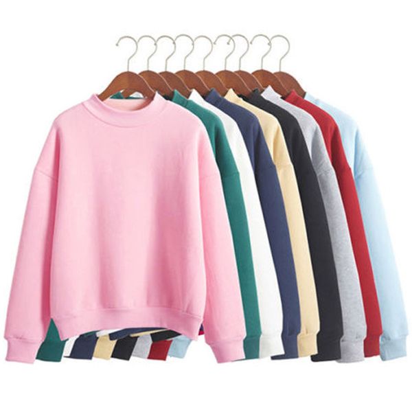 women's jackets 13 color hoodie casual turtleneck sweatshirts pullover jacket outwear loose fleece thick knitted sweatshirt s xxl 2212, Black;brown
women's jackets 13 color hoodie casual turtleneck sweatshirts pullover jacket outwear loose fleece thick knitted sweatshirt s xxl 2212, Black;brown