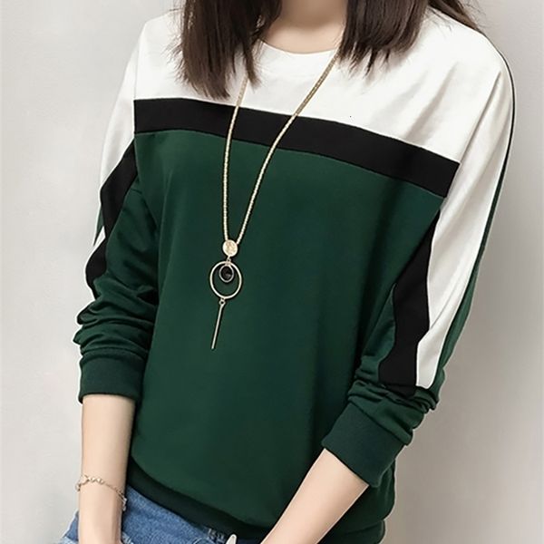 women's t shirt aossviao autumn winter long sleeve shirt tshirt o neck loose cotton tee femme plus size 221201, White
women's t shirt aossviao autumn winter long sleeve shirt tshirt o neck loose cotton tee femme plus size 221201, White