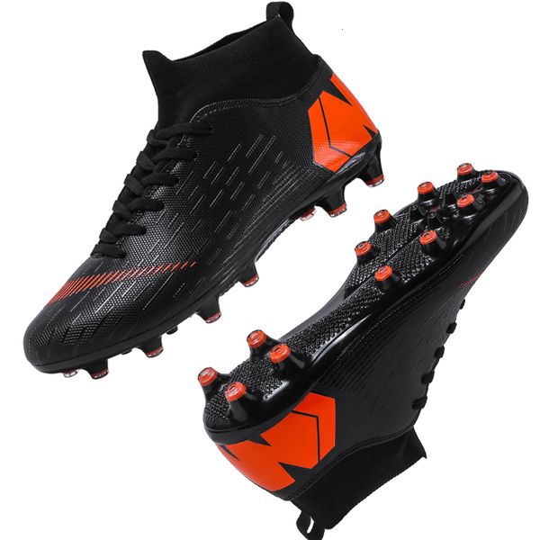 safety shoes men soccer kids tf/fg high ankle football boots grass training sport cleats footwear classic trend sneaker 35-47 221203, Black;brown
safety shoes men soccer kids tf/fg high ankle football boots grass training sport cleats footwear classic trend sneaker 35-47 221203, Black;brown