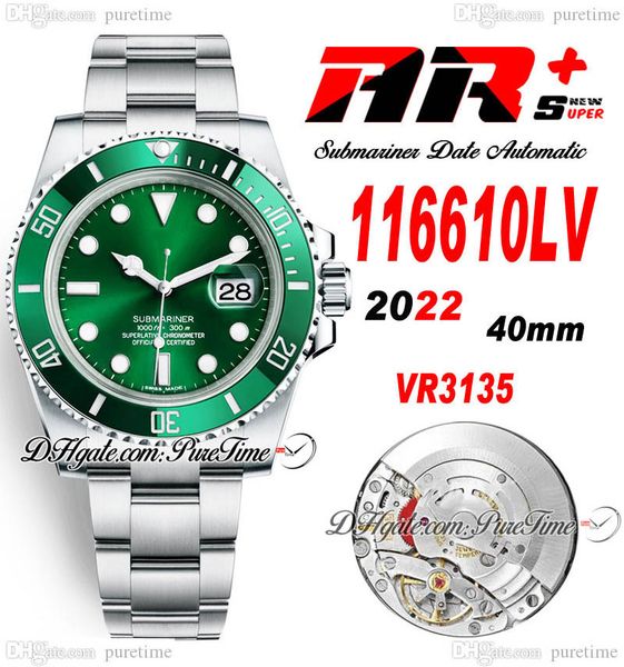 arf sub date 11661 vr3135 automatic mens watch 40mm ceramics bezel green dial white markers 904l oystersteel bracelet super edition same ser, Slivery;brown
arf sub date 11661 vr3135 automatic mens watch 40mm ceramics bezel green dial white markers 904l oystersteel bracelet super edition same ser, Slivery;brown