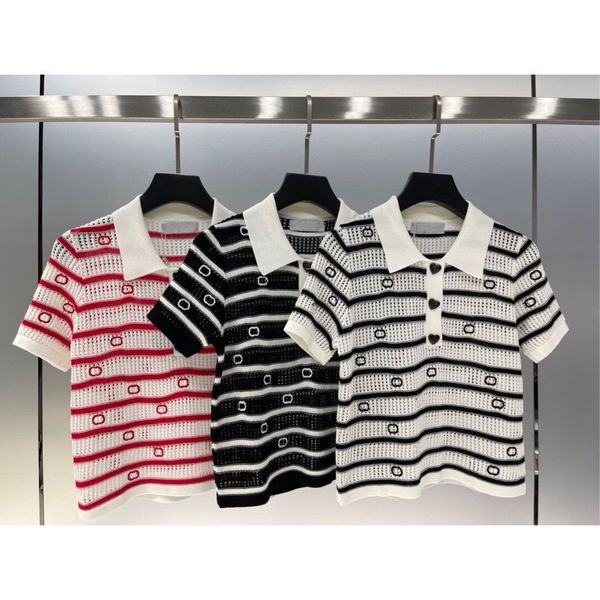 fashion women knits letters design sleeve tees hollow out embroidery lapel neck apparel european and american style, White
fashion women knits letters design sleeve tees hollow out embroidery lapel neck apparel european and american style, White