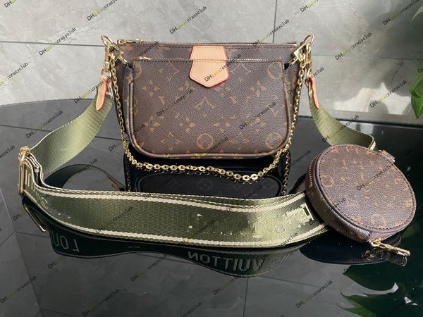 designer women shoulder bags multi pochette accessoires genuine leather handbags purses flower mini 3pcs 3 piece set crossbody m44840 high q 
designer women shoulder bags multi pochette accessoires genuine leather handbags purses flower mini 3pcs 3 piece set crossbody m44840 high q