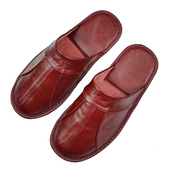 slippers genuine cow leather slippers couple indoor non slip men women home fashion casual single shoes tpr soft soles spring summer 505 221, Black
slippers genuine cow leather slippers couple indoor non slip men women home fashion casual single shoes tpr soft soles spring summer 505 221, Black
