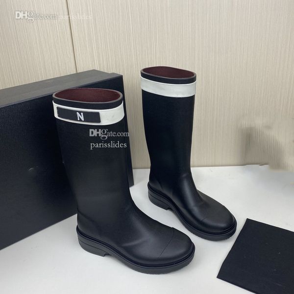 high boots designer knee rainboots boot fashion women ccity winter channel warm shoes asfaf, Black
high boots designer knee rainboots boot fashion women ccity winter channel warm shoes asfaf, Black