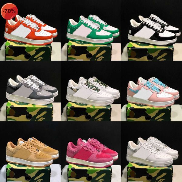 low shoesdesigner sta 93 sk8 mens casual shoes luxury skateboard tide sneakers trendy classic womens trainers camouflage stick outdoor sport, Black
low shoesdesigner sta 93 sk8 mens casual shoes luxury skateboard tide sneakers trendy classic womens trainers camouflage stick outdoor sport, Black
