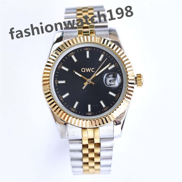 mens luxury wristwatch fashion trend factory direct selling waterproof watch silver stainless steel strap black dial super luminous date dis, Slivery;brown
mens luxury wristwatch fashion trend factory direct selling waterproof watch silver stainless steel strap black dial super luminous date dis, Slivery;brown